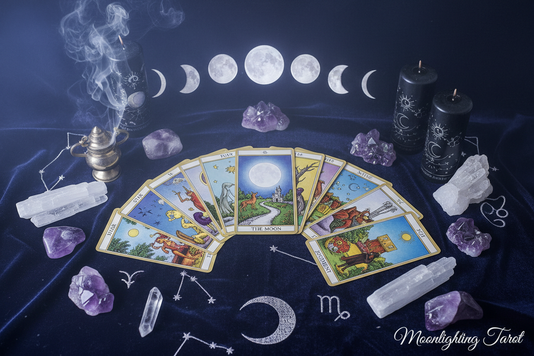 How to Use Tarot Cards and the Moon Cycles