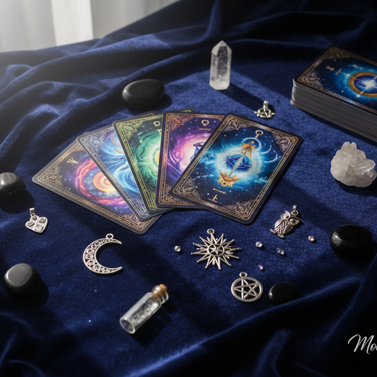 Moonlighting tarot charm readings